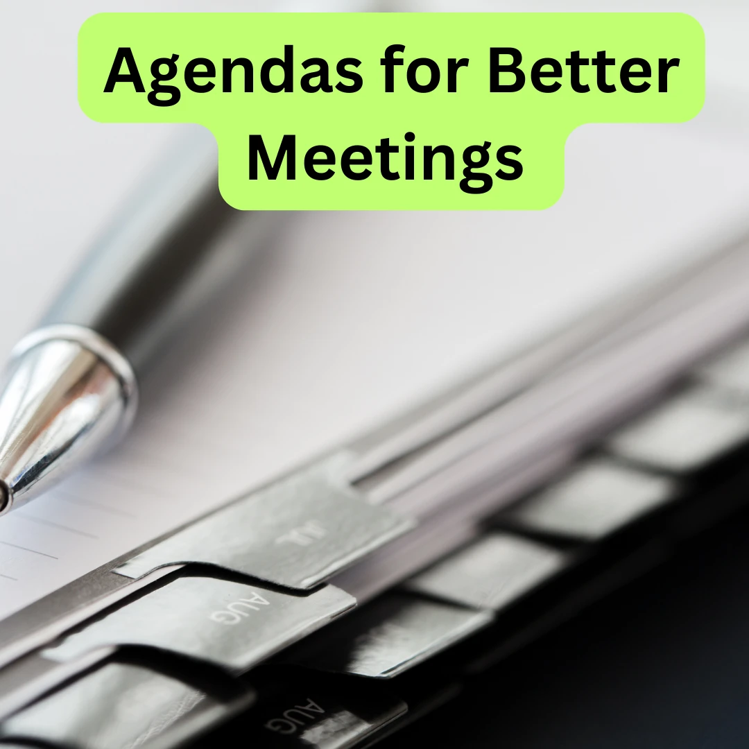 pharo academy - courses - Agendas for Better Meetings 1080px