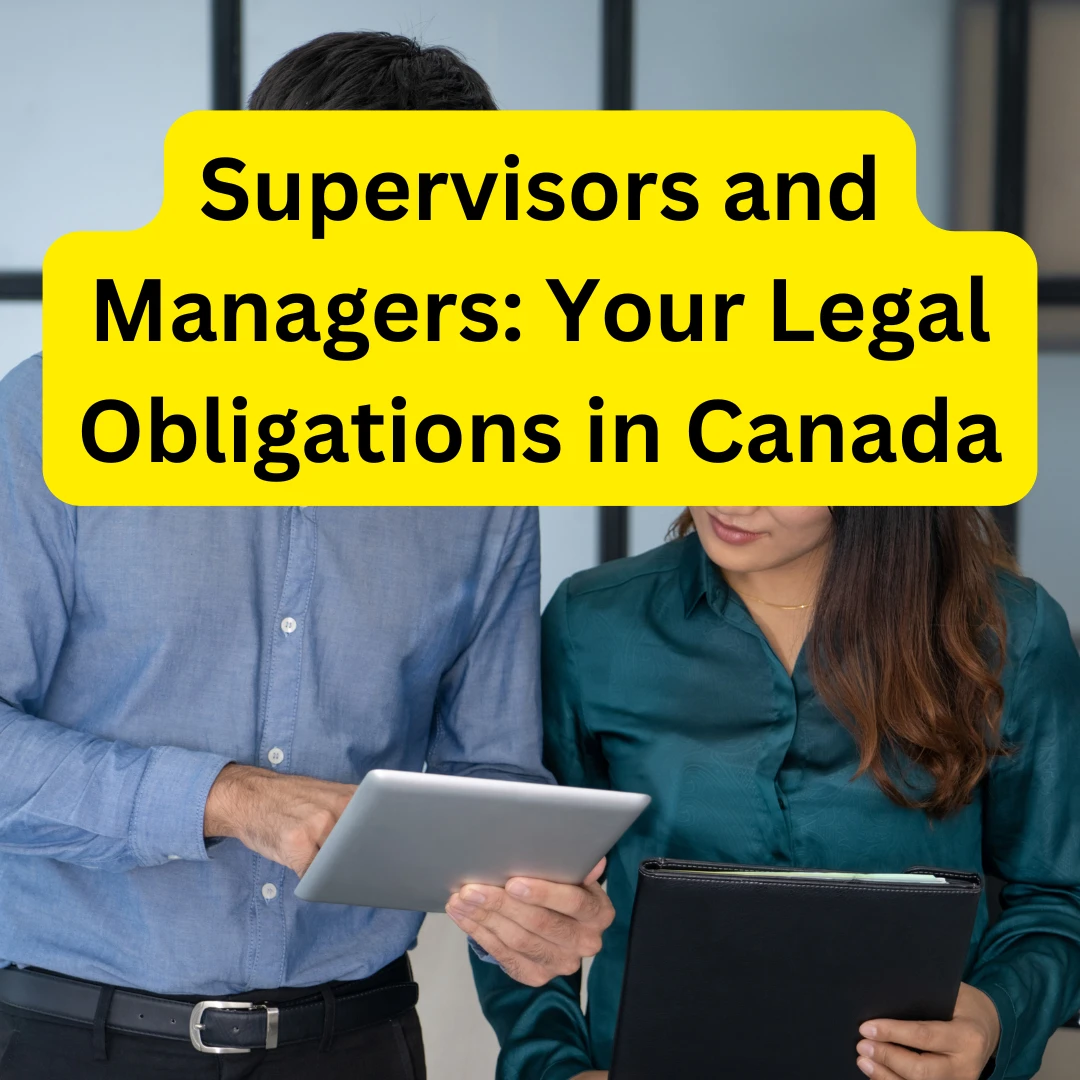 pharo academy - courses - Supervisors and Managers Legal Obligations in Canada 1080px